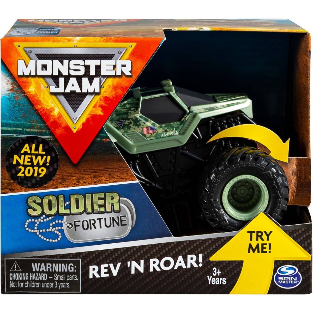 Monster Jam Rev N Roar - Assorted* / Powerful Internal Driving System