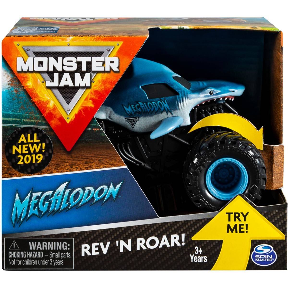 Monster Jam Rev N Roar - Assorted* / Powerful Internal Driving System