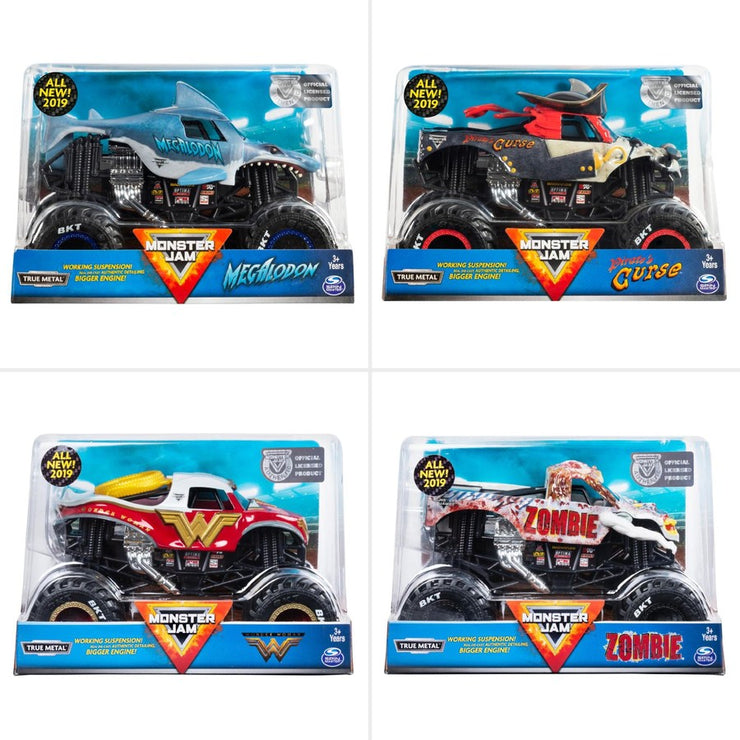 Monster Jam 1:24 Collector Die Cast Monster Truck - Assorted*