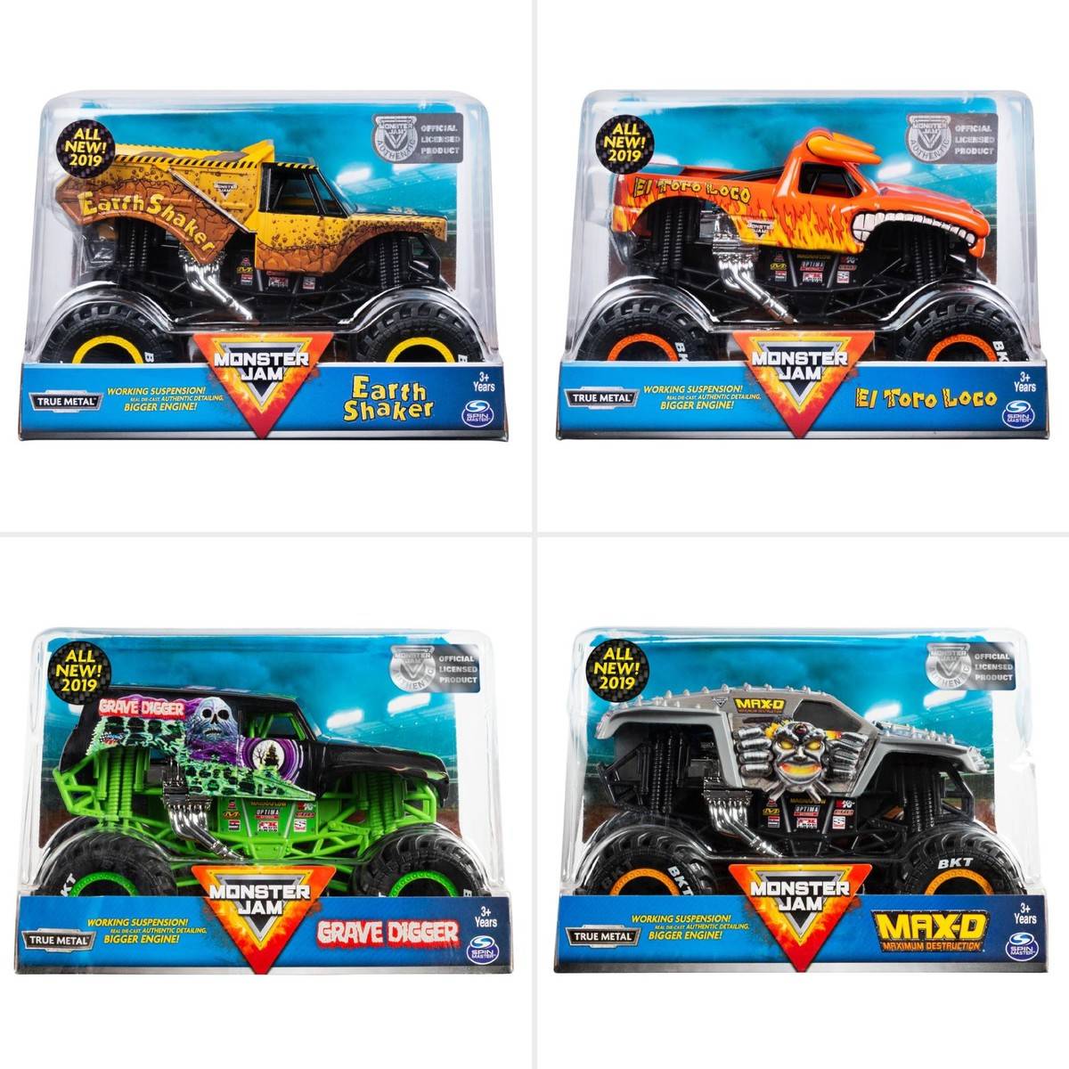 Monster Jam 1:24 Collector Die Cast Monster Truck - Assorted* - TheITmart