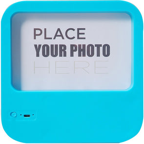 Billboard Photo Frame Wireless Speaker - Blue