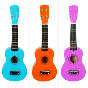 Urban Tones Coloured Ukulele with Decals - Assorted*