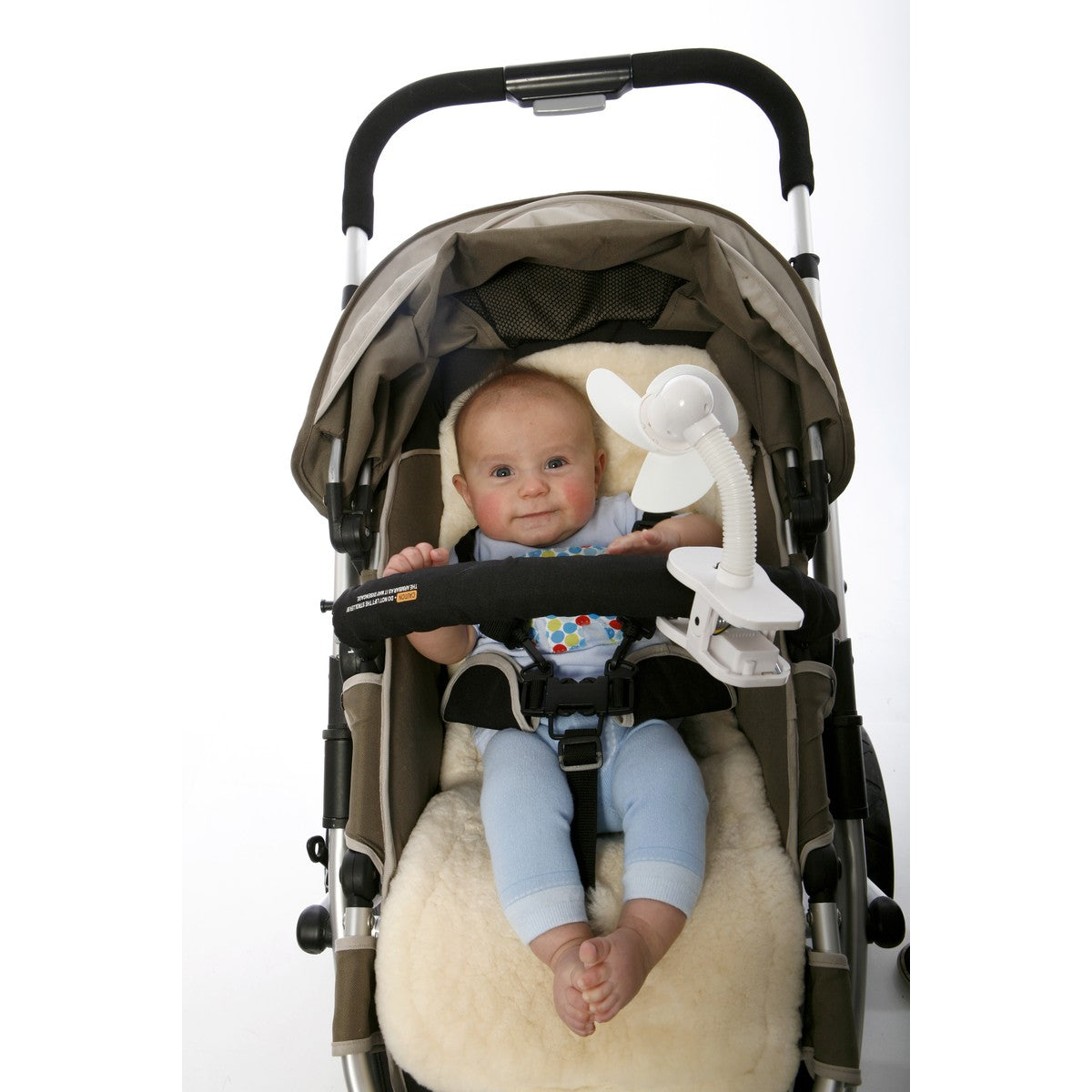Dreambaby Clip-On Stroller Fan - Black / White / Pink / Blue - TheITmart