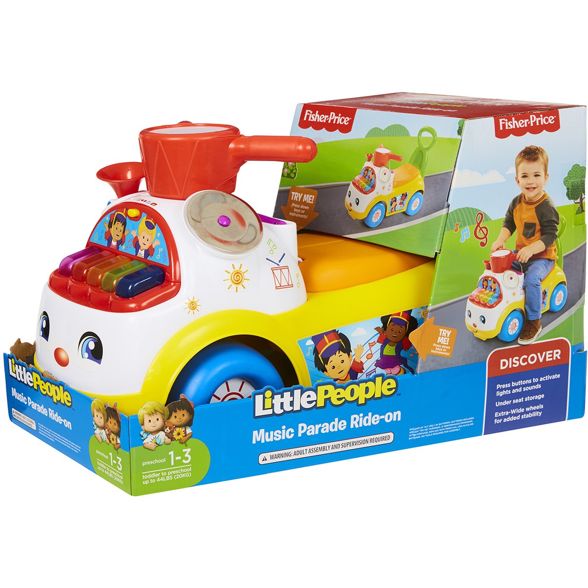 Fisher Price Music Parade Ride On - TheITmart