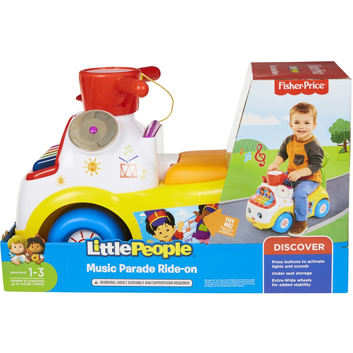 Fisher Price Music Parade Ride On - TheITmart