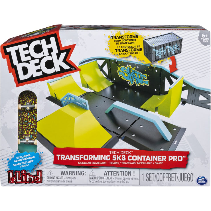 Tech Deck Transforming Street Container / For Ages 6+ Years