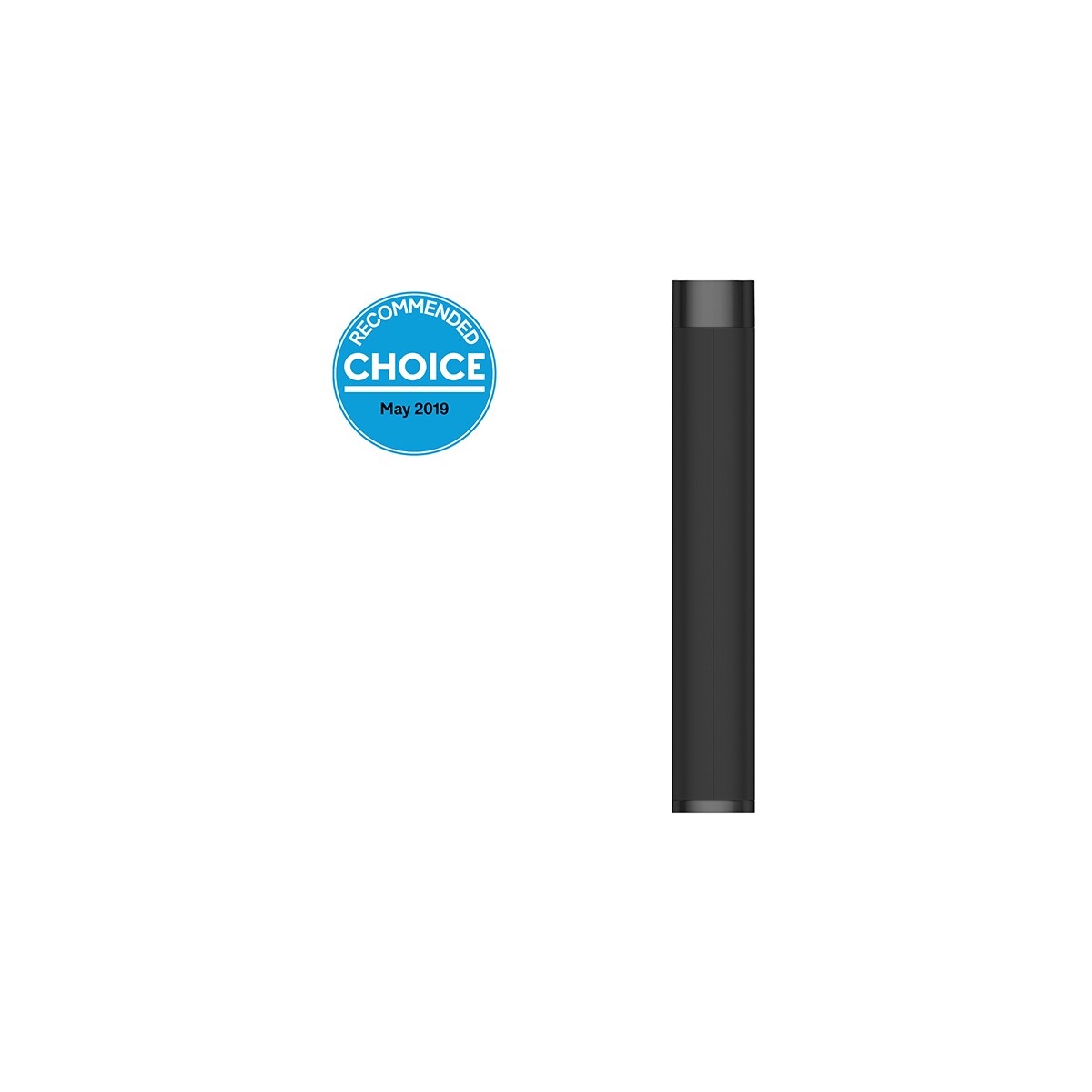 Cygnett ChargeUp Swift 10K Wireless QI Portable Power Bank - Black