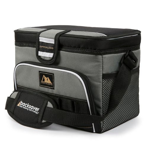 Arctic Zone 12 Can Zipperless Soft Cooler With Jug/ High-Density Thermal Insulation