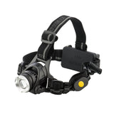 Arlec 300 Lumen LED Head Torch With Hard Hat Compatibility - TheITmart