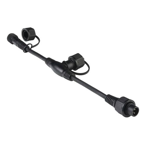 Brilliant Lighting 10cm 2-Pin 3 Way DIY Plug-In Garden Light Splitter - TheITmart