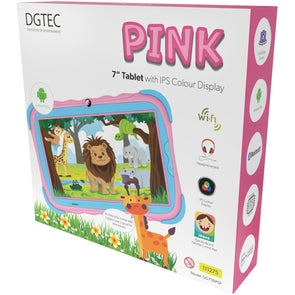 DGTEC 7'' Tablet with IPS Colour Display DG7TBIPSP - Pink