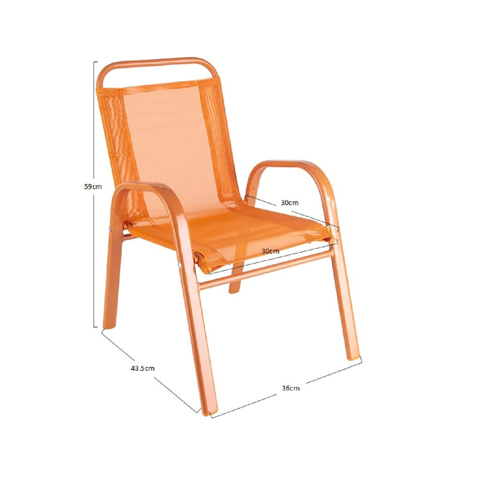 Marquee Orange/Blue Kids Sling Chair/Perfect for Children's Parties & functions