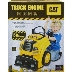 CAT Truck Engine - Yellow & Black / Suitable for Ages 3+ Years