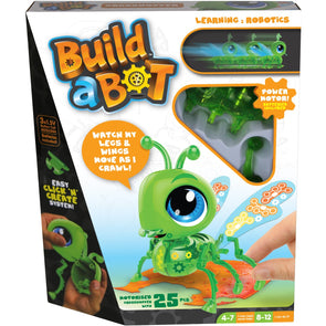 Build a Bot Bugs - Green Grasshopper