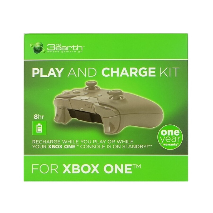 Xbox One Play & Charge Kit /Say Goodbye to AA Disposable Batteries / Always Ready