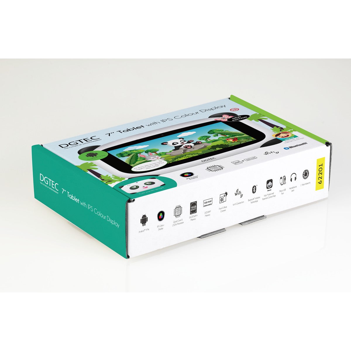 DGTEC 7'' Tablet with IPS Colour Display - Panda