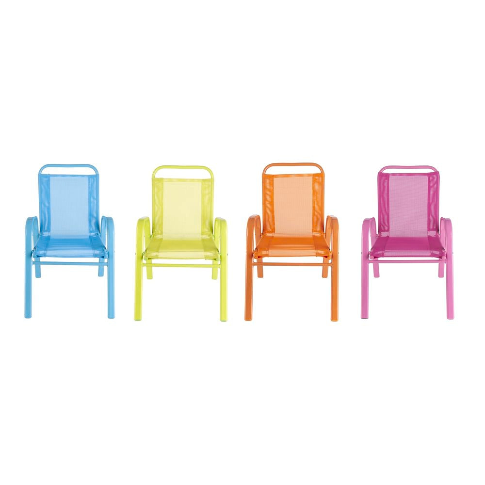 Marquee Green/Pink Kids Sling Chair/Perfect for Children's Parties & functions