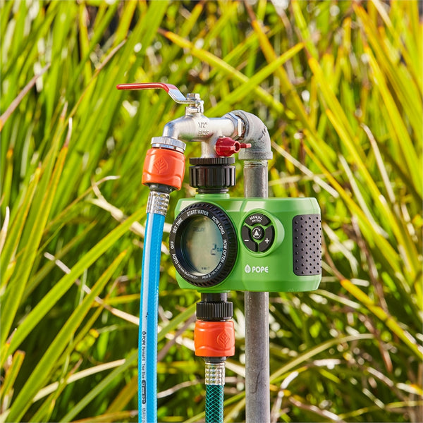 Pope Snapshot Programmable Tap Timer/Digital Display/Auto Shutoff/Battery Backup