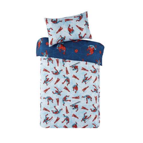 Spiderman Quilt Cover Set Single Bed/Soft Hand Feel/ Printed Exclusi