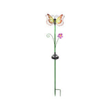 Click 75cm Butterfly Solar LED Stake Light