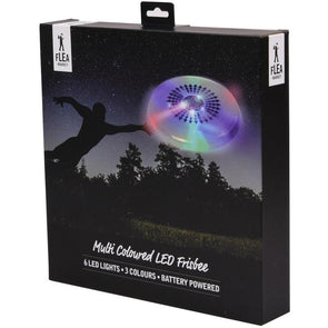 Flea Market LED Frisbee (Transparent White) Multi-Colour LED