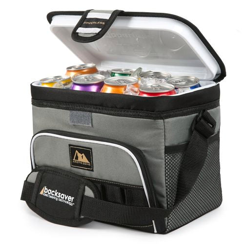 Arctic Zone 12 Can Zipperless Soft Cooler With Jug/ High-Density Thermal Insulation