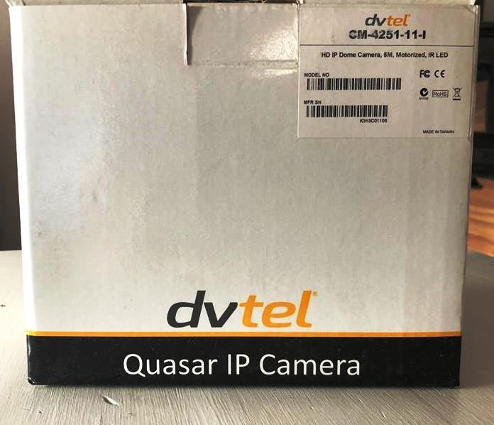 DVTEL 5MP CM-4251-11-I Mini-Dome Indoor/Outdoor Camera