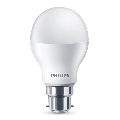 Philips 9W A60 Cool Daylight A Shape Essentials LED B22 Globe - 3 Pack