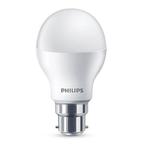 Philips 9W A60 Cool Daylight A Shape Essentials LED B22 Globe - 3 Pack