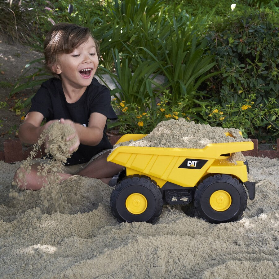 CAT Tough Rigs Dump Truck 38cm/Realistic Design/No Battery Required