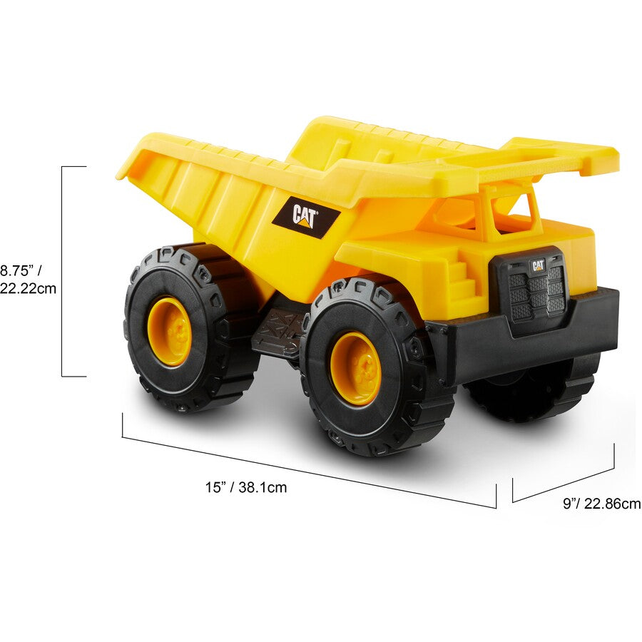 CAT Tough Rigs Dump Truck 38cm/Realistic Design/No Battery Required