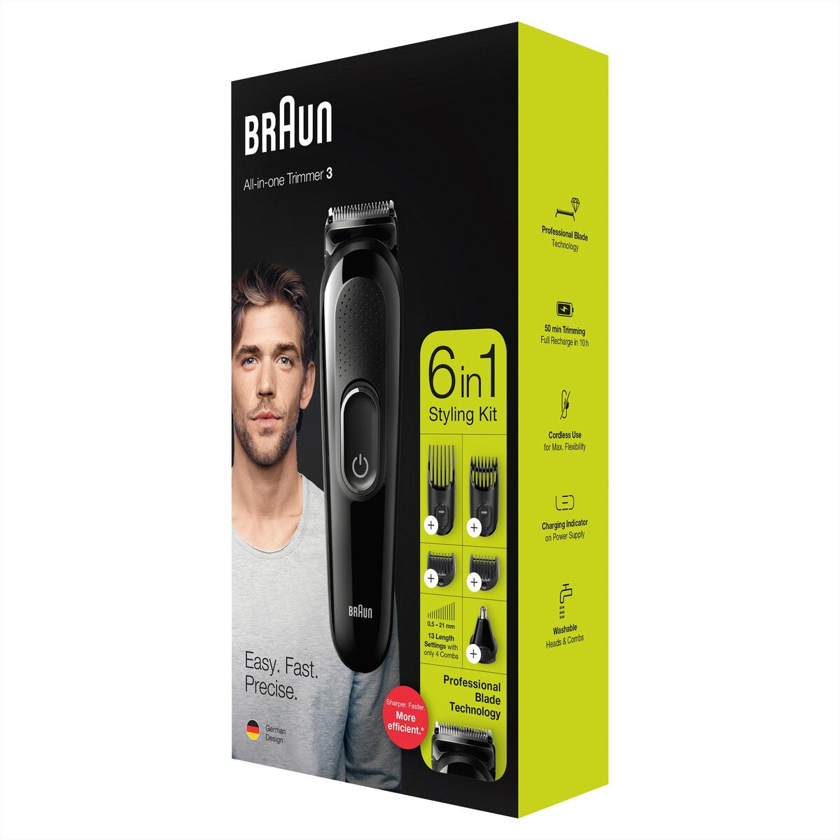 Braun 6-in-1 Multi-Grooming Kit - 3220 / Black