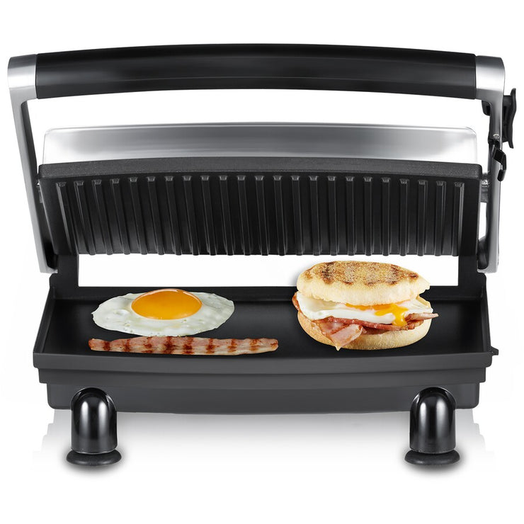 Sunbeam Compact Cafe Grill 2 Slice Sandwich Press - GR8210