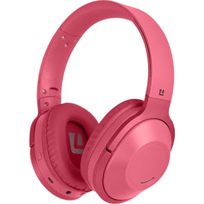 Liquid Ears Wireless Over-Ear Headphones - White/ Blue/ Pink