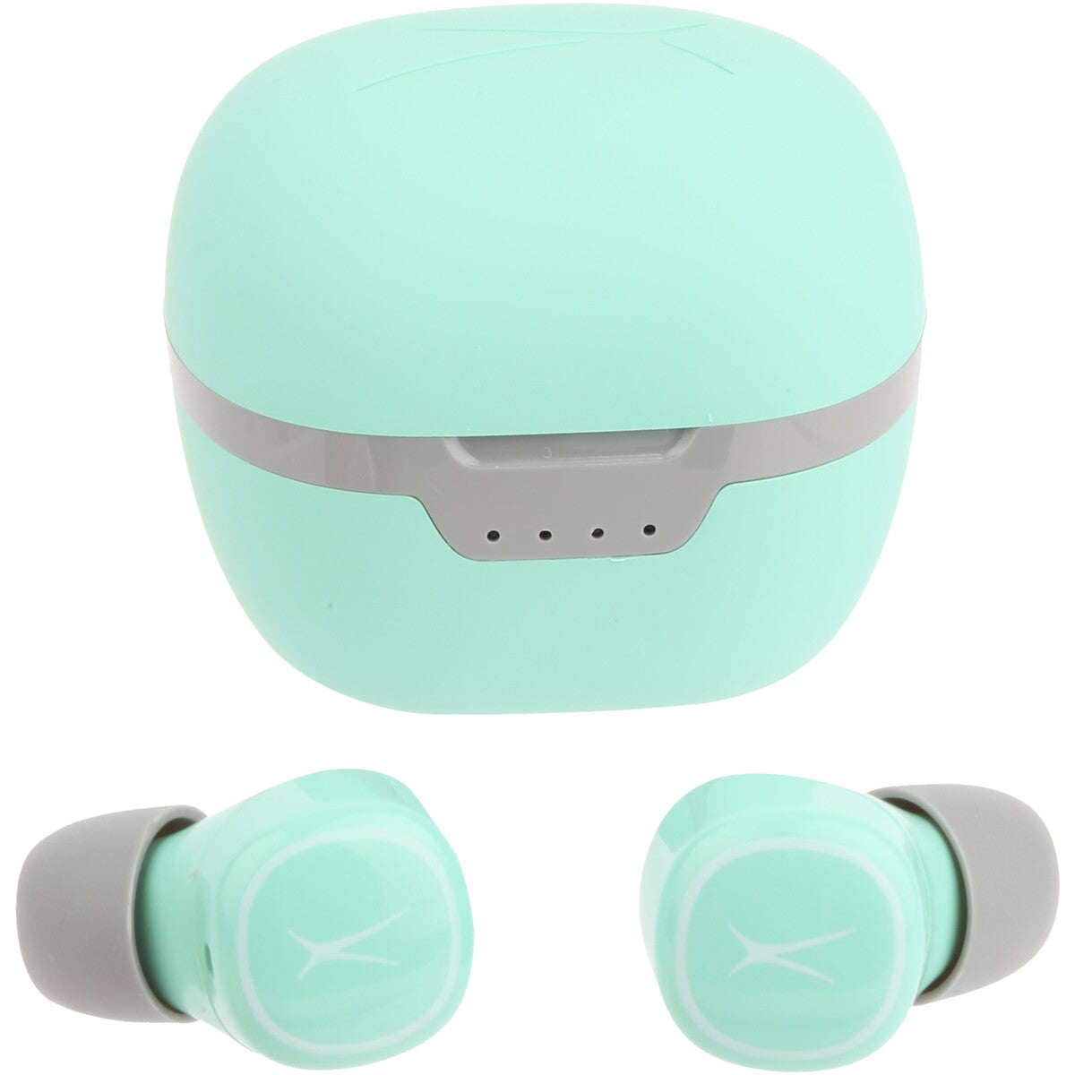 Altec Lansing Waterproof Bluetooth NanoPods - Charcoal Grey and Purpley Pink