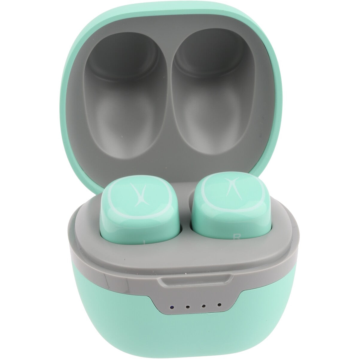 Altec Lansing Waterproof Bluetooth NanoPods - Charcoal Grey and Purpley Pink