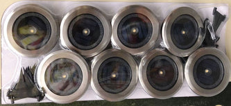 Click 8 Pack Bailey Solar LED Disk Light