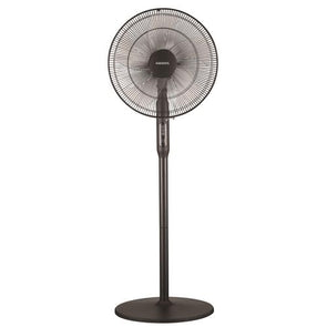 Euromatic Black 40cm Remote Control Pedestal Fan- PF40RC-CH / 3 Speed Settings