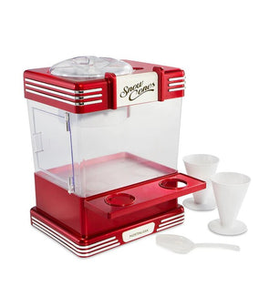 Nostalgia Retro Snow Cone Maker and Shaved Ice Storage RSM602