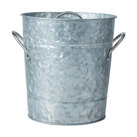 Anko Galvanised Ice Bucket / Silver