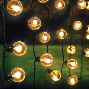 Lytworx 100 LEDs 90 x 90cm Curtain Ball LED Solar Lights
