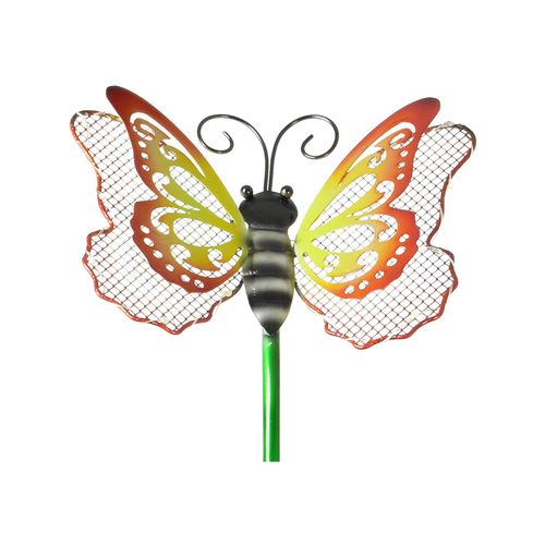 Click 75cm Butterfly Solar LED Stake Light