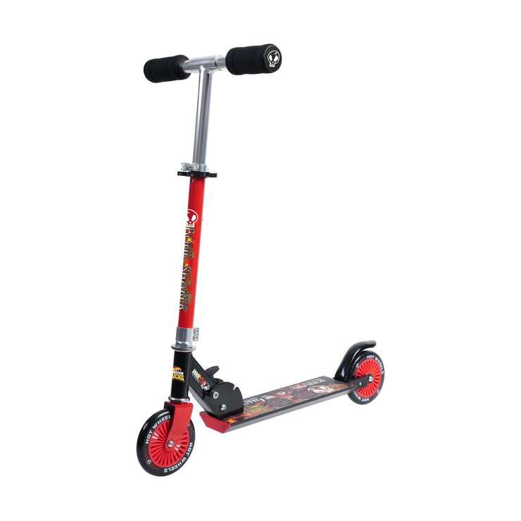 Hot Wheels Inline Monster Scooter - Red