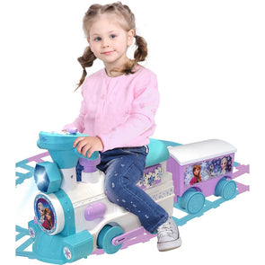 Frozen 6V Train Ride On Suitable for Ages 18 - 36 Months