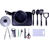Brilliant Basics Starter Set Cookware 15 Pieces - TheITmart