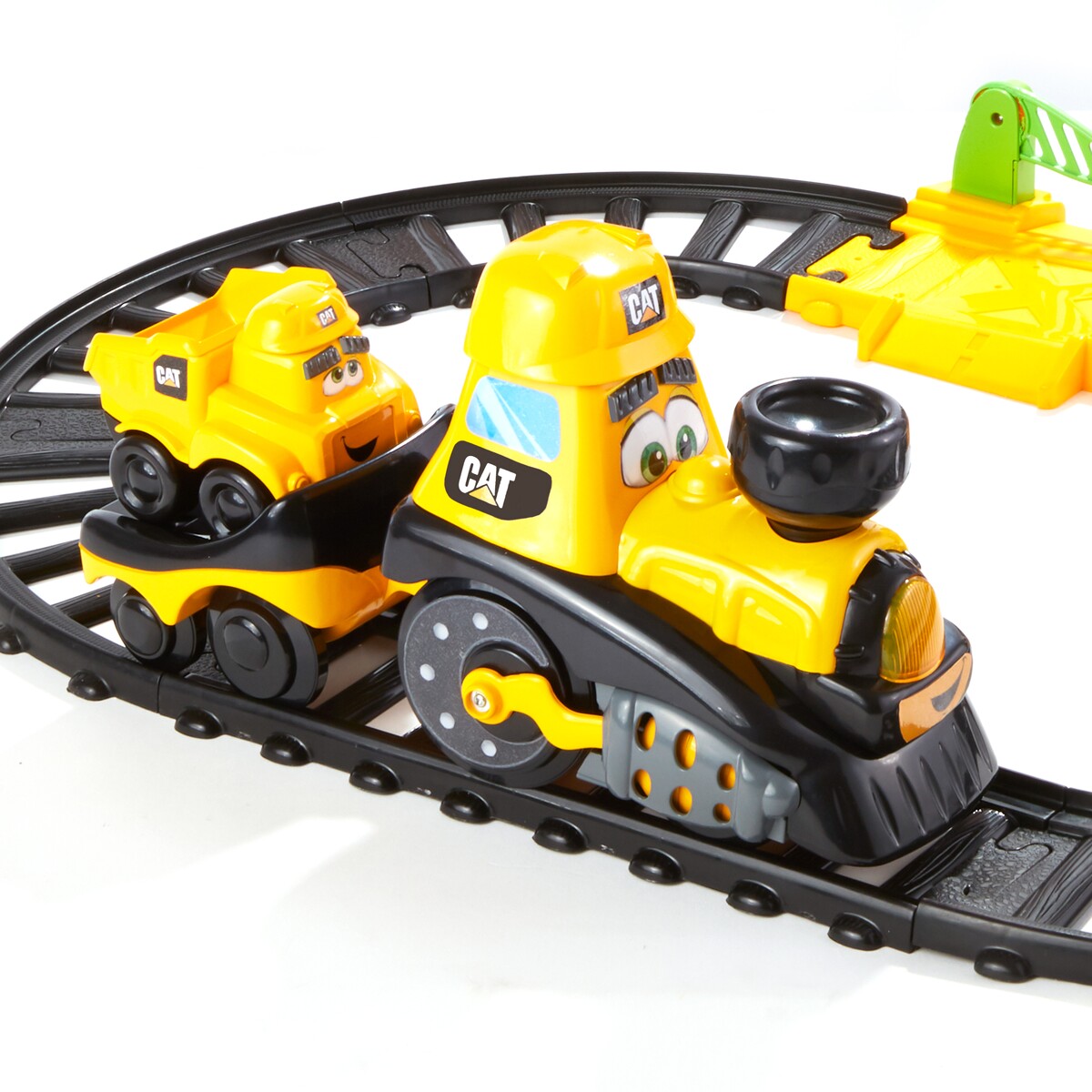 CAT Junior Crew Power Tracks Friends Train Set - TheITmart