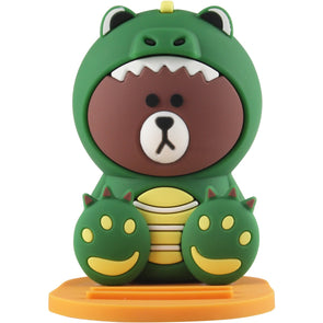 Crest Fun Shape Phone Holder - Green Dinosaur