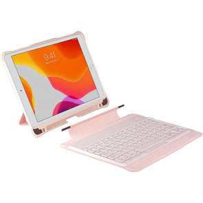 Laser 10.2-inch Wireless Keyboard for iPad - Pink / Black / Green