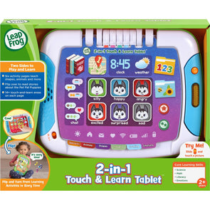 LeapFrog 2-in-1 Touch & Learn Tablet/ Innovative Design