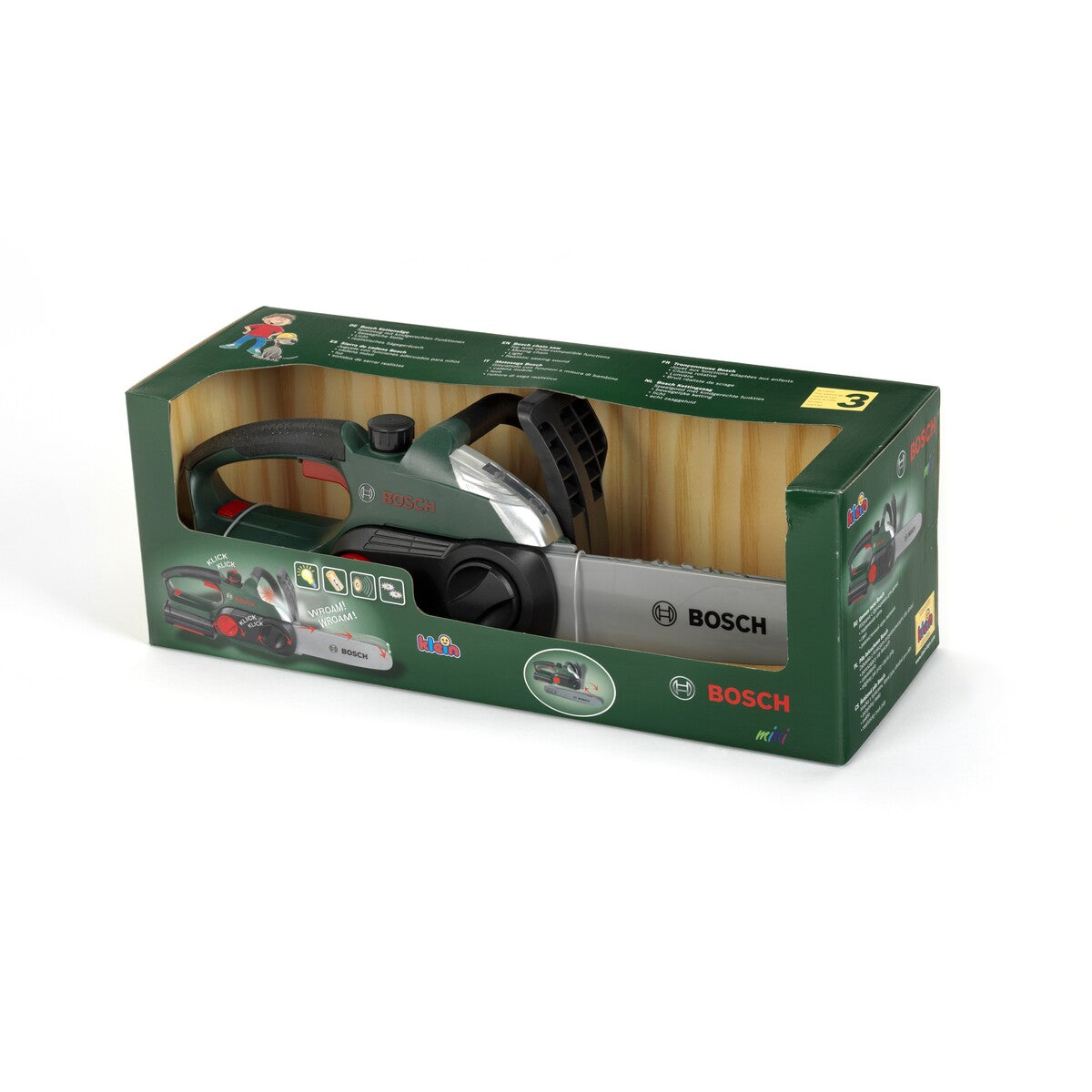 Bosch Toy Chainsaw / Lights & Realistic Sounds/ Suitable for Ages 3+